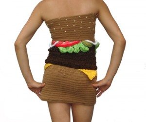 Hamburger Dress (Back)