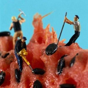 Miniature Food Sculpture Farmers