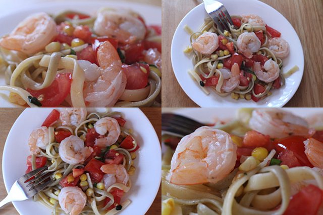 Summer Shrimp Pasta