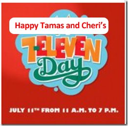 Tamas and Cheri's 7-11 Day FREE SLURPEES