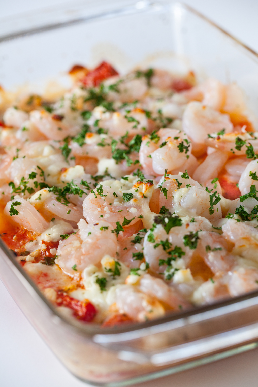 Shrimp, Feta and Tomato Bake Recipe