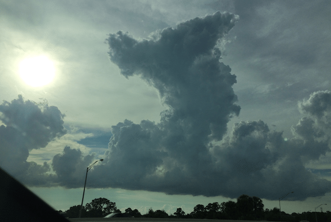random pretty cloud pic in st pete