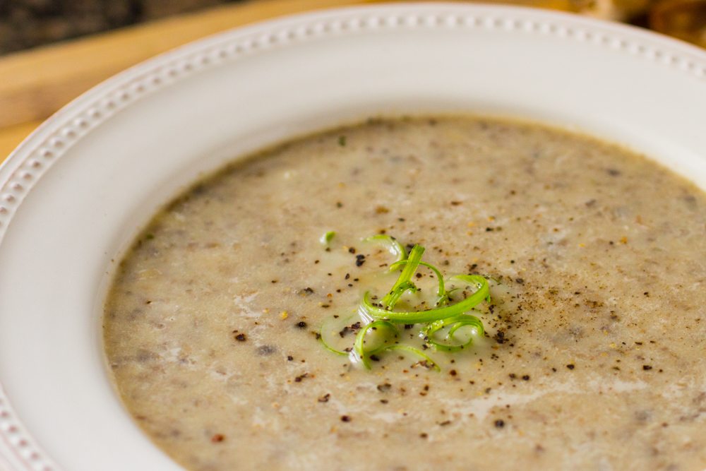 easy vegan cream of mushroom soup recipe