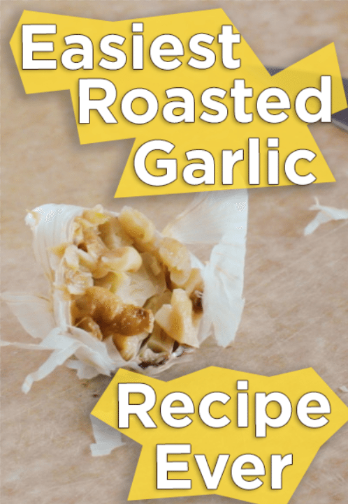 image of roasted garlic for pinterest