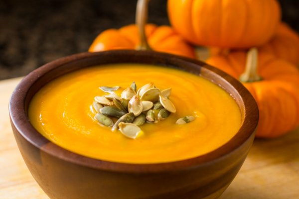 Easy Roasted Pumpkin Soup Recipe (4 Ingredients!) | Nutritarian | Vegan | VIDEO