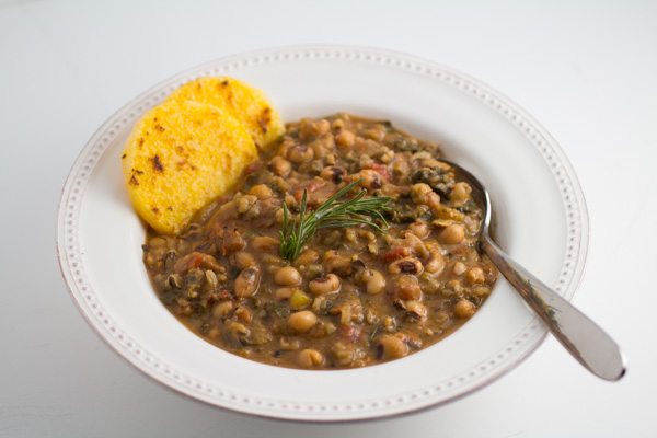 Vegan “Hoppin’ John” Recipe [Black-Eyed Peas, Rice and Greens Stew] Instant Pot & Standard | Nutritarian