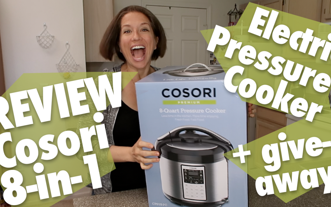 REVIEW Cosori 8-in-1 8-quart Electric Pressure Cooker + Giveaway!