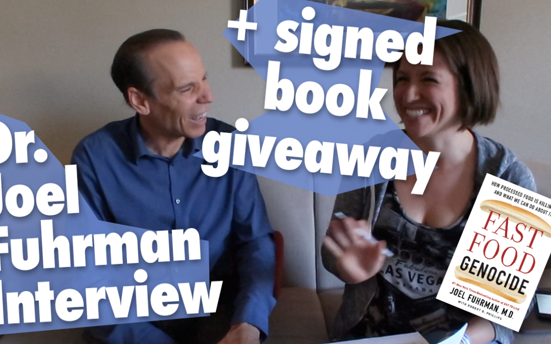 SIGNED COPY of Fast Food Genocide by Dr. Joel Fuhrman Giveaway!