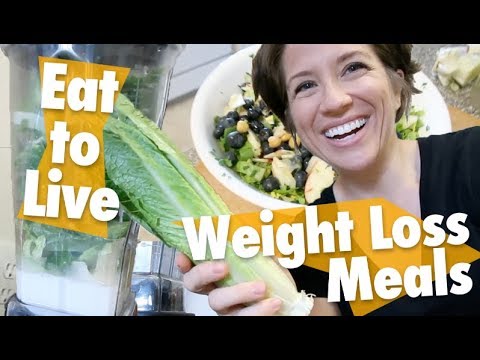 What I Eat in a Day // Eat to Live Weight-Loss Meals // Nutritarian YOUTUBE