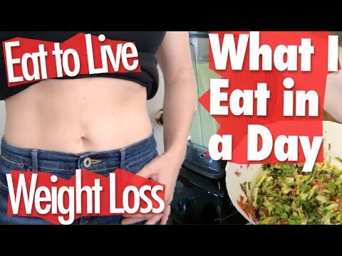 What I Eat in a Day to Lose Weight on the Eat to Live Nutritarian Diet // MARCH 2019 YOUTUBE