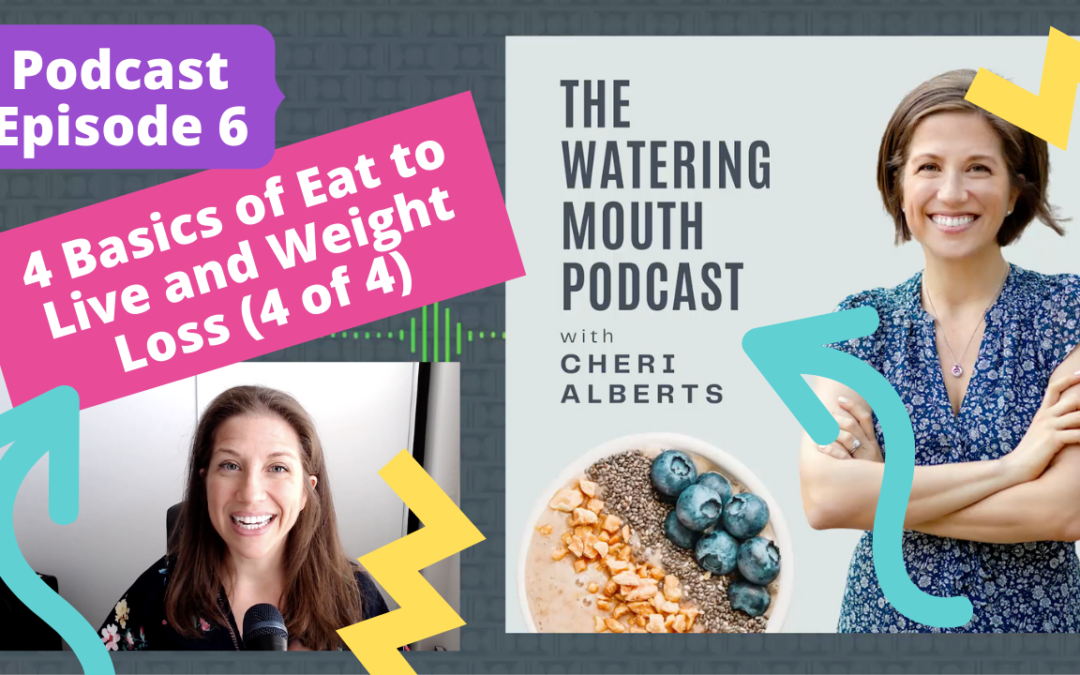 Podcast Episode 6: The 4 Basics of Eat to Live and Weight Loss (Part 4 of 4)