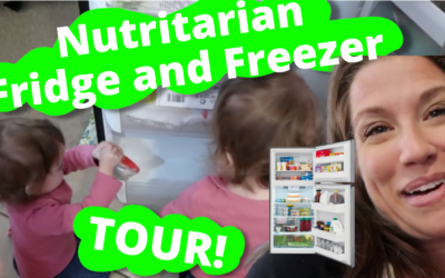 Cheri’s (mostly) Nutritarian Fridge and Freezer Tour (impromptu!)