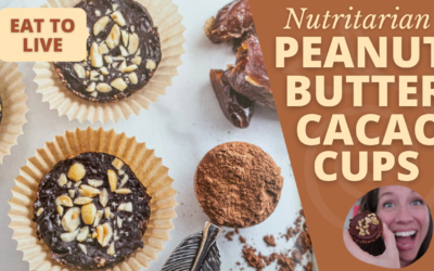 [Nutritarian] No-Bake Peanut Cacao Cups “Beat Cancer Kitchen” Recipe, Chris Wark