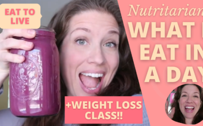 [quick class] How to Lose Weight + Eat Nutritarian // +What I Eat in a Day!