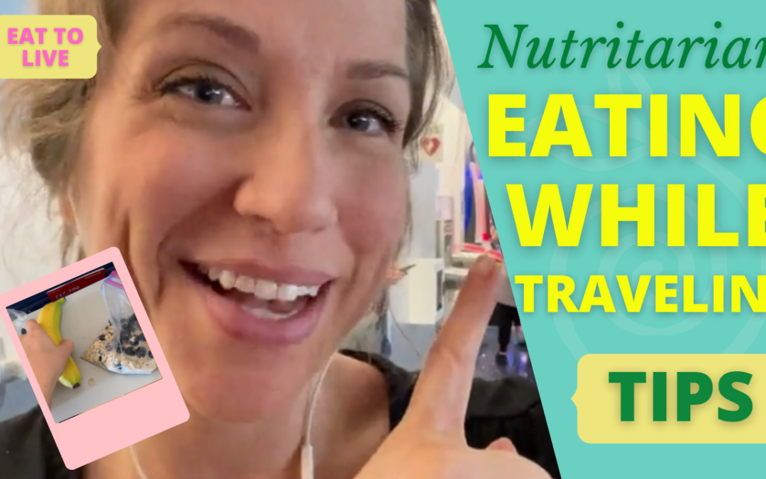 See How I Travel As a Nutritarian (Video #1 MI Trip) | What I Eat in a Day Travel Edition