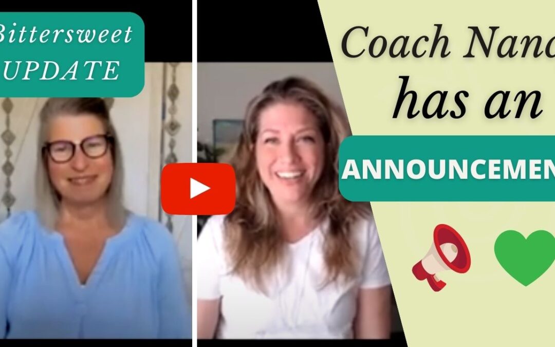 💚 📣 BITTERSWEET UPDATE: Coach Nancy has an announcement! 💚 📣